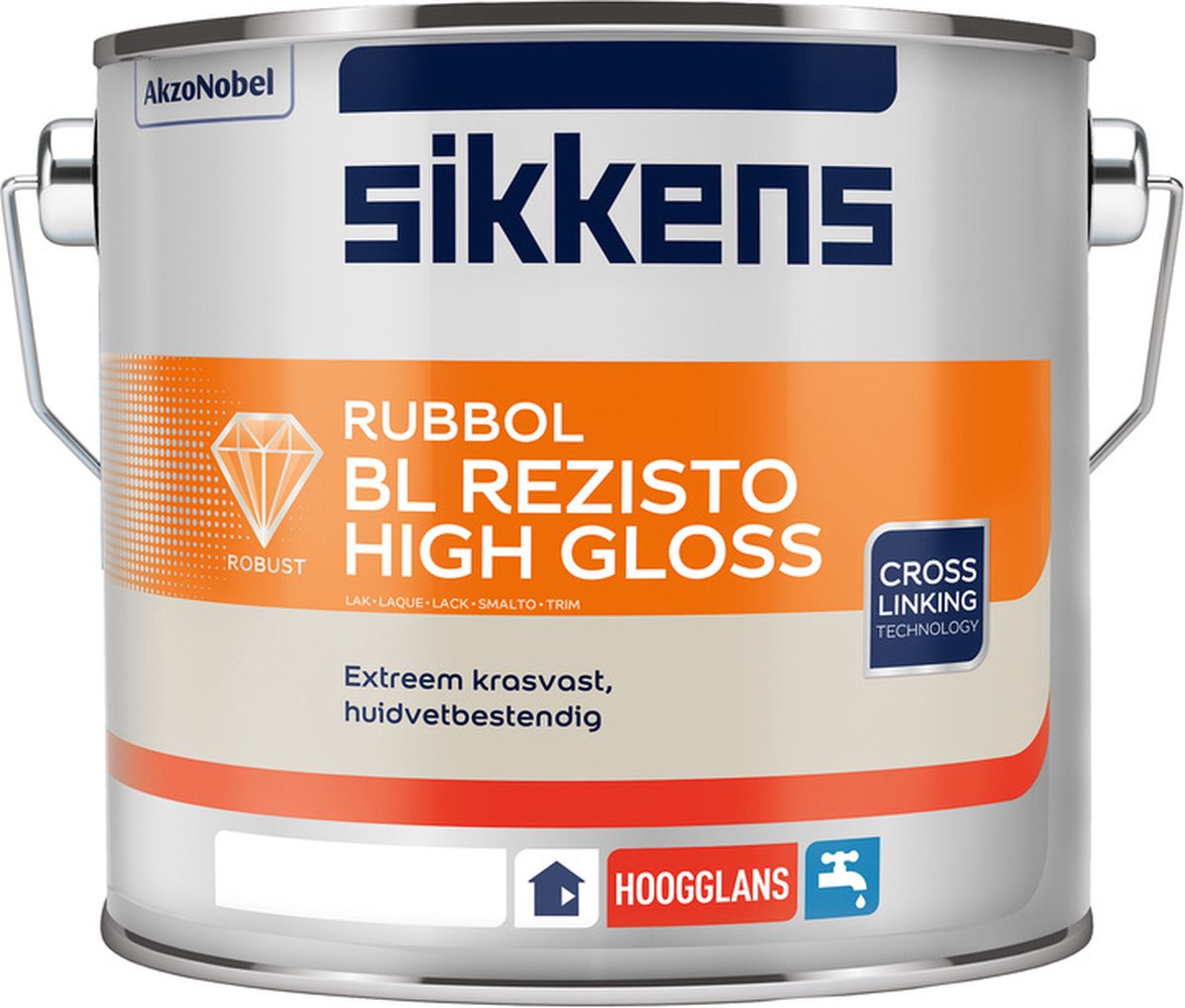 Sikkens Rubbol BL Rezisto High Gloss - Op Kleur Gemengd - 2.5L