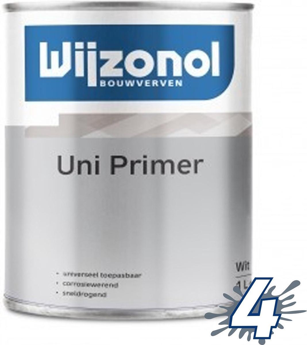 Wijzonol Uni Primer - Op Kleur Gemengd - 2,5L