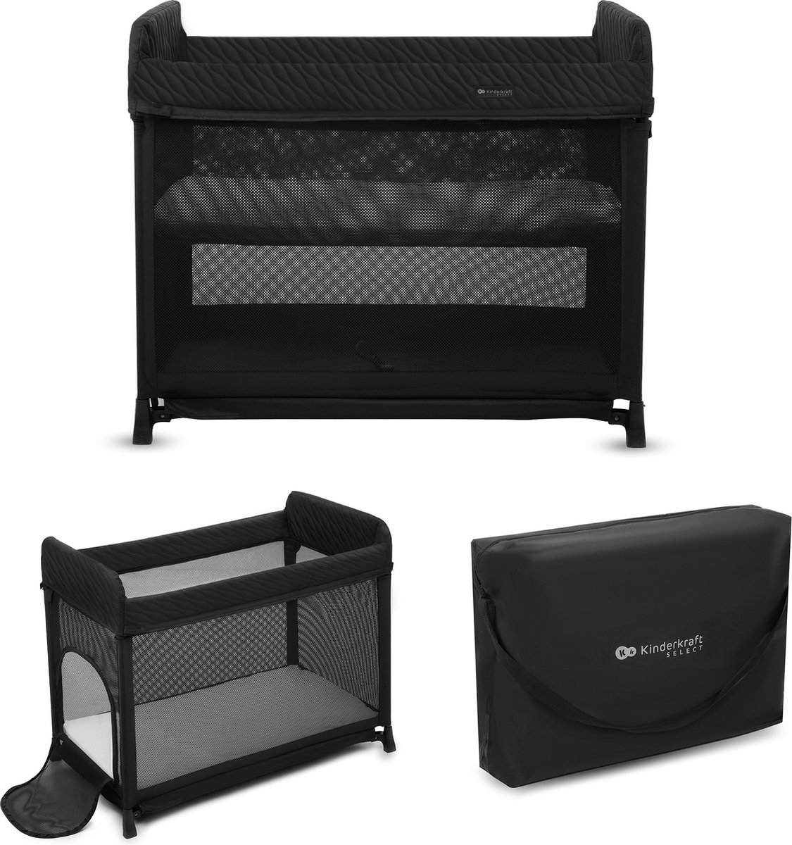 Wieg Kinderkraft Moon Dream Travel Black