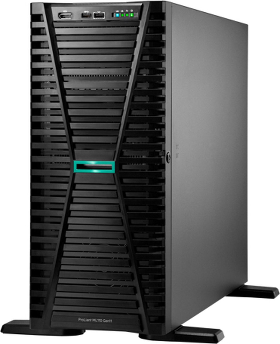 Hewlett Packard Enterprise Server ML110 G11 () Intel® Xeon Silver 4510 64 GB RAM 480 GB SSD P71659-425