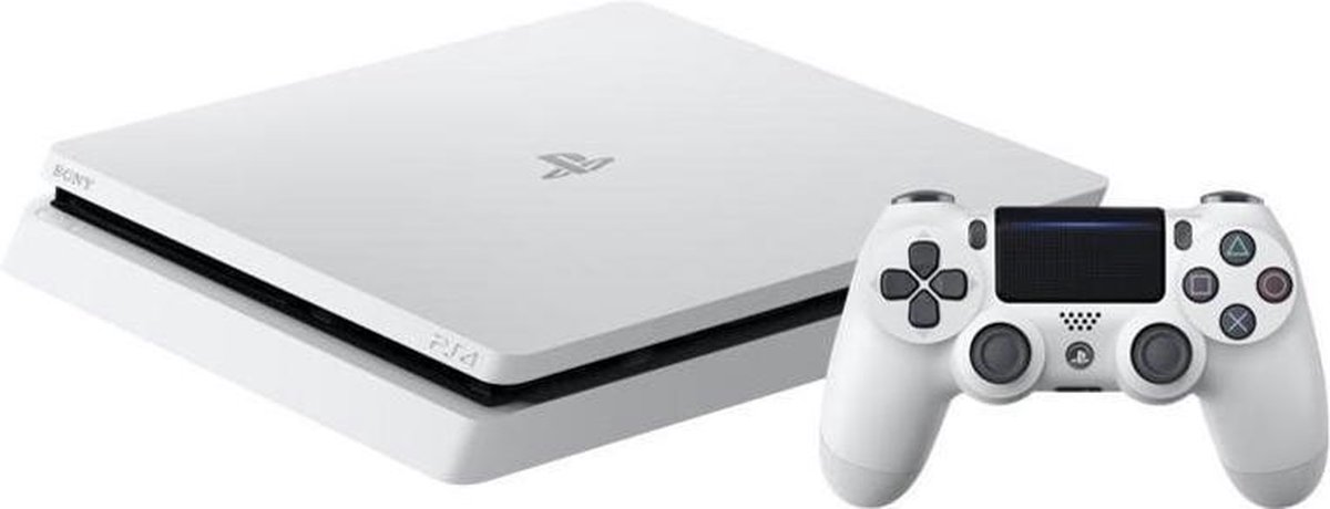 Playstation 4 Slim (Glacier White) 500GB