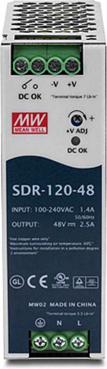 TrendNet TI-S12048 Netvoeding