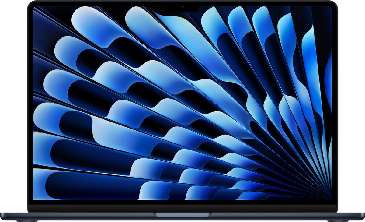 Apple Macbook Air (2024) Middernacht - 15.3 Inch Apple M3 10-core GPu 16 Gb 256