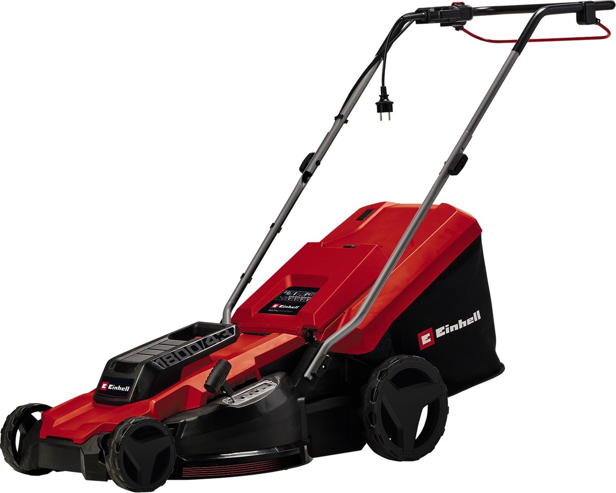 Einhell GC-EM 1800/43 Grasmaaier Elektrisch Instelbare maaihoogte, In hoogte verstelbare greep met klapfunctie 1800 W Snijbreedte max. 43 cm
