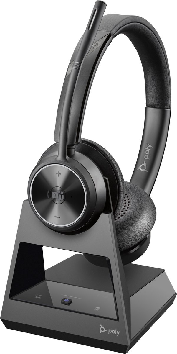 Poly Savi 7320 UC Stereo Microsoft Teams Certified DECT 1880-1900 MHz Headset