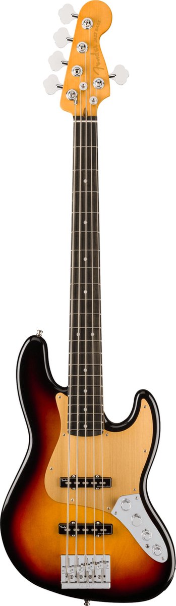 Fender American Ultra II Jazz Bass V, Ultraburst EB