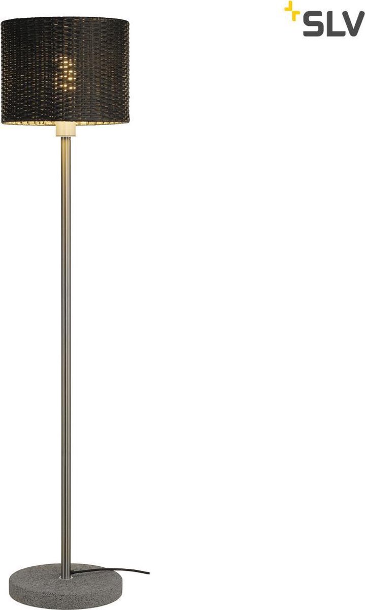 SLV ADEGAN MANILA 1002494 Staande lamp E27 Bruin