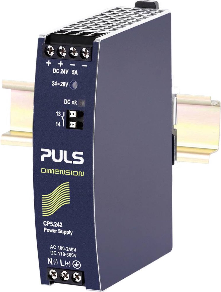 PULS Puls DIN-rail netvoeding 24 V/DC 120 W Inhoud: 1 stuk(s)