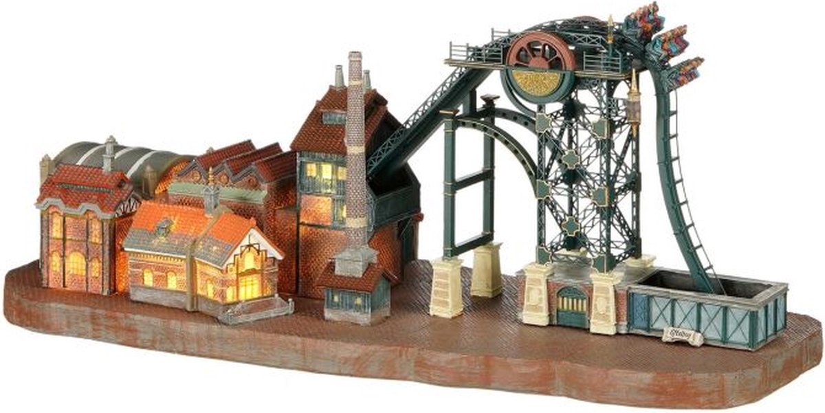 Baron 1898 werkt op batterijen l56xb22xh23cm - Luville