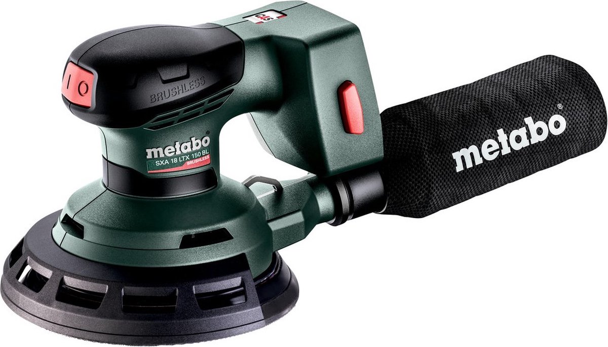 Metabo SXA 18 LTX 150 BL | Accu Excenterschuurmachine | 15 mm | 18V | zonder accu's en lader 600411850