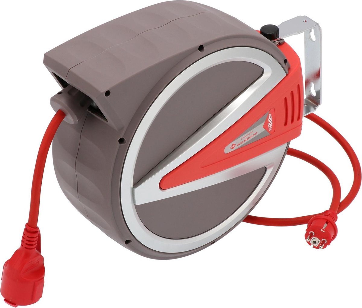 Airpress Stroomkabel / Muurhaspel | 230 V | 15m | 2,5 mmq - 76576