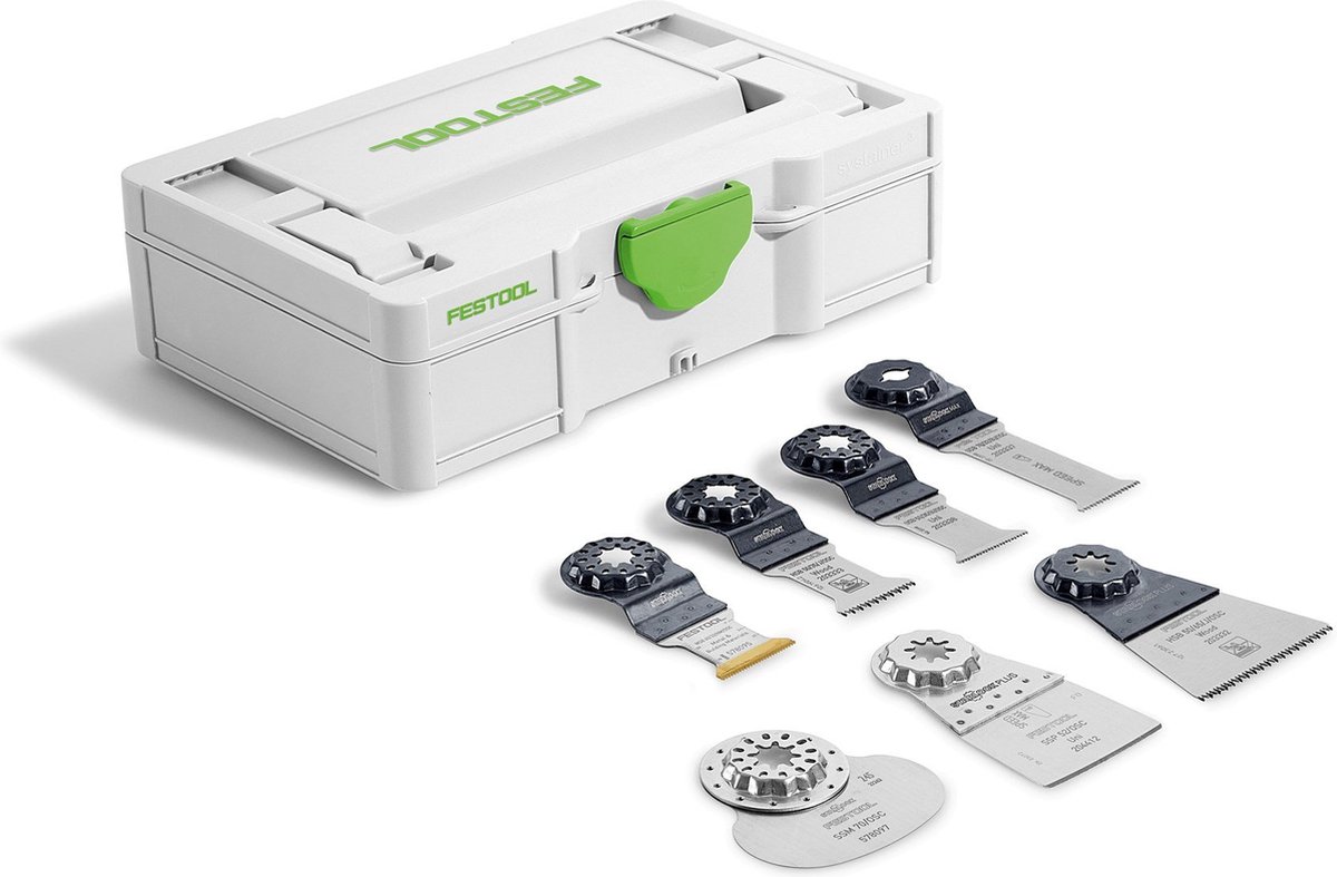 Festool 578116 7-delige Multitool Zaagbladset SYS3 S 76-OSC-SORT/7