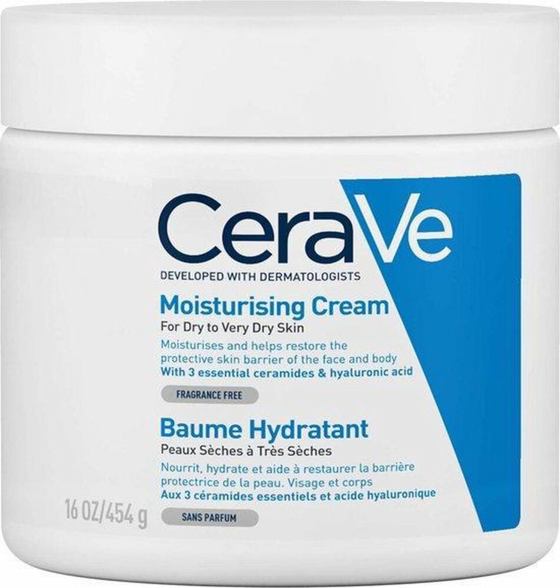 6x CeraVe Hydraterende Crème 454 gr