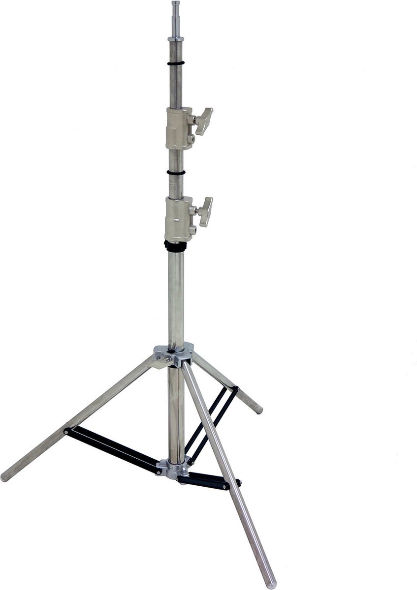 Caruba Rapidstand Lampstatief (220 cm) - RVS / aluminium