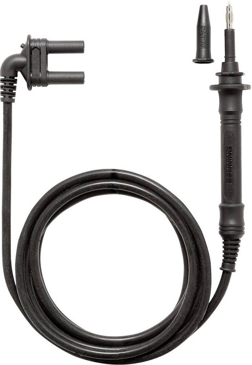 Benning 10154024 5m Prüfleitung 2-pol. mit 4mm Prüfspitze Meetsnoer 1 stuk(s)