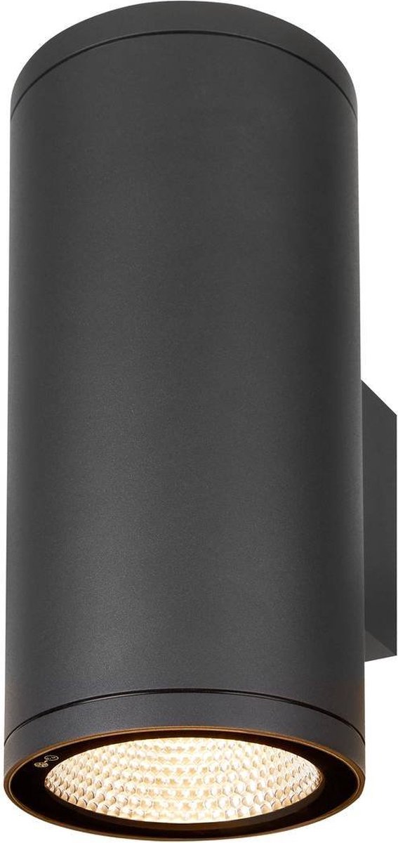 SLV ENOLA ROUND L UP/DOWN 1003441 LED-buitenlamp (wand) LED vast ingebouwd 53 W Antraciet