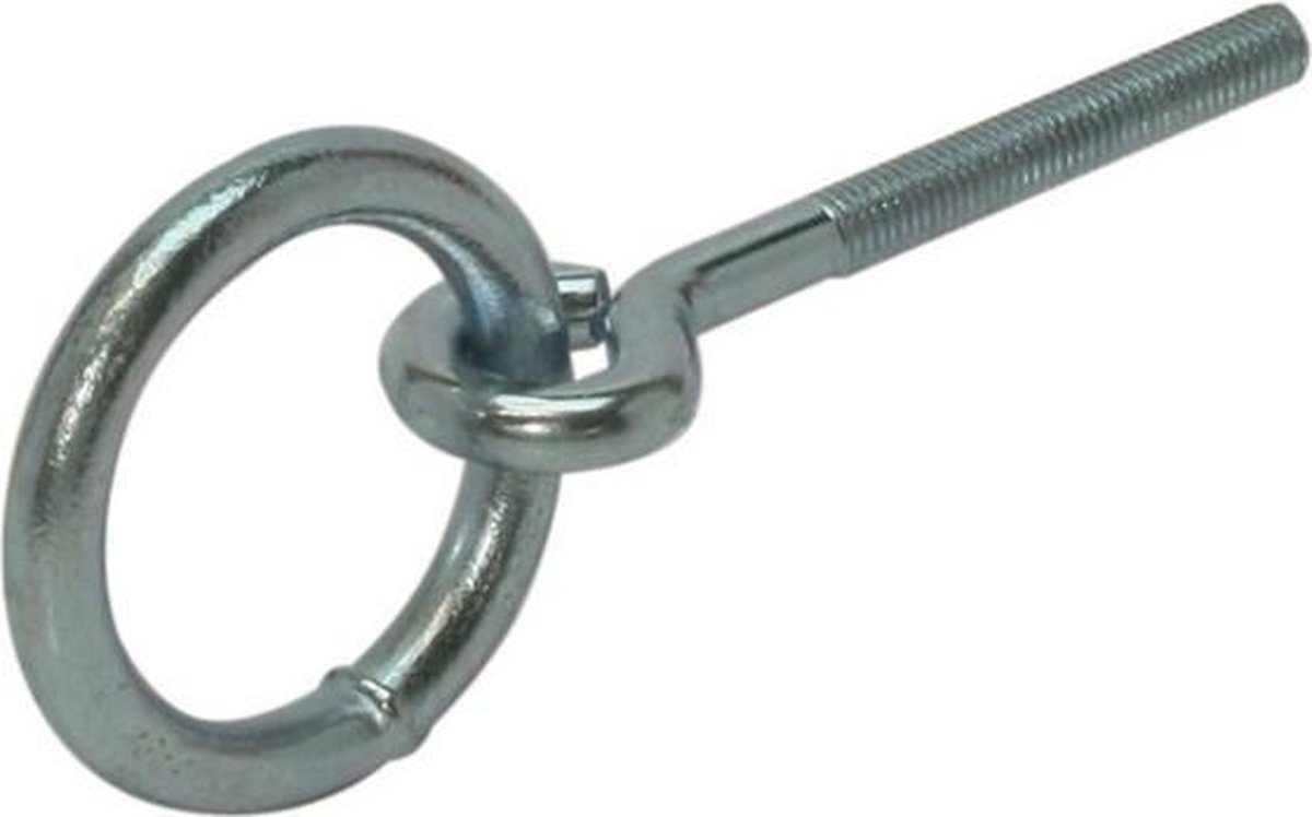 GB Putring + Barcode M10 verzinkt etiket | 25 stuks - GB74467