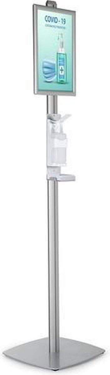 Seco SE-HANDS1 Standaard Handontsmetting 1.5M Hoog met A3 Lijst