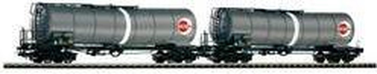 Piko H0 58228 H0 2-delige set knikketelwagens OEVA van de ÖBB