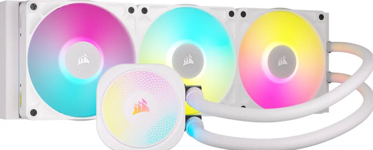 iCUE LINK TITAN 360 RX RGB White Waterkoeling