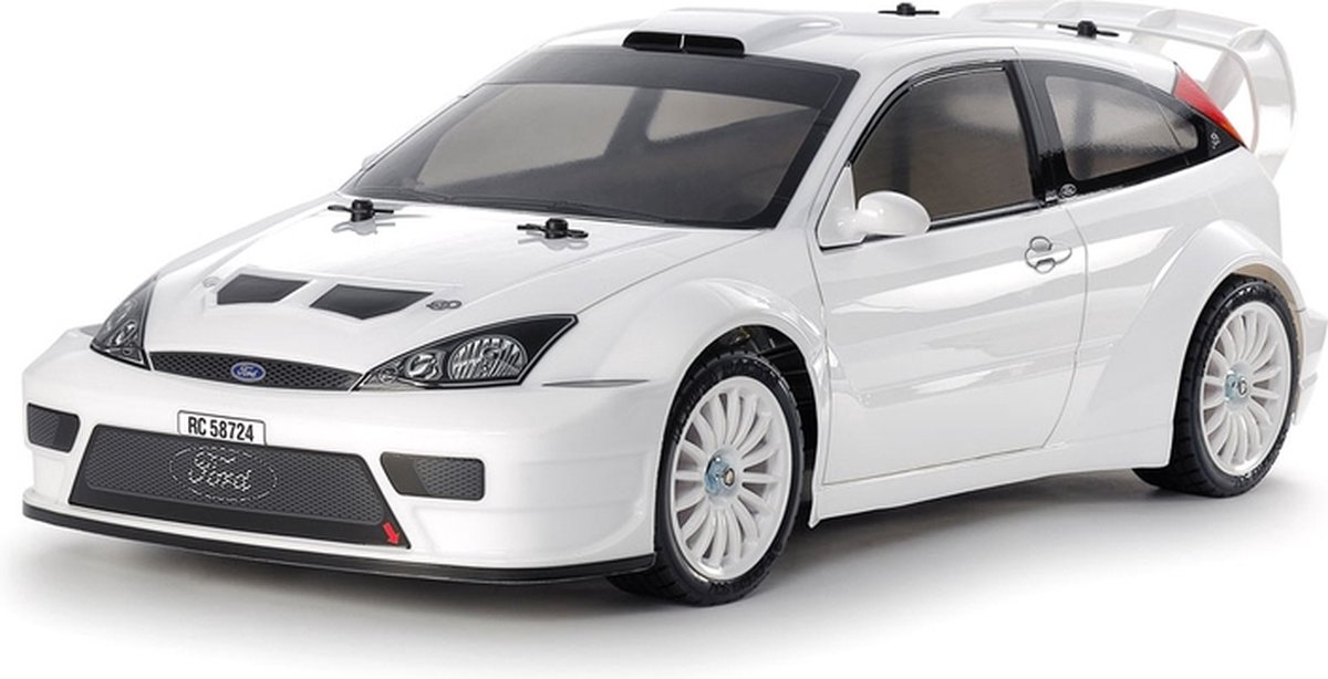 Tamiya 1:10 RC auto Elektro Straatmodel Ford Focus RS Custom 4WD Bouwpakket