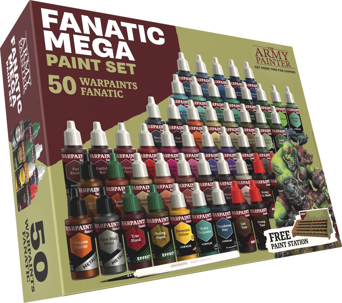 The Army Painter Warpaints Fanatic: Mega Paint Set - Verf