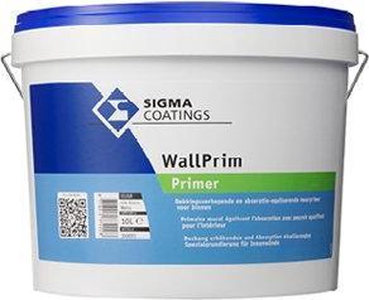 Sigma Wallprim Wit 10 L