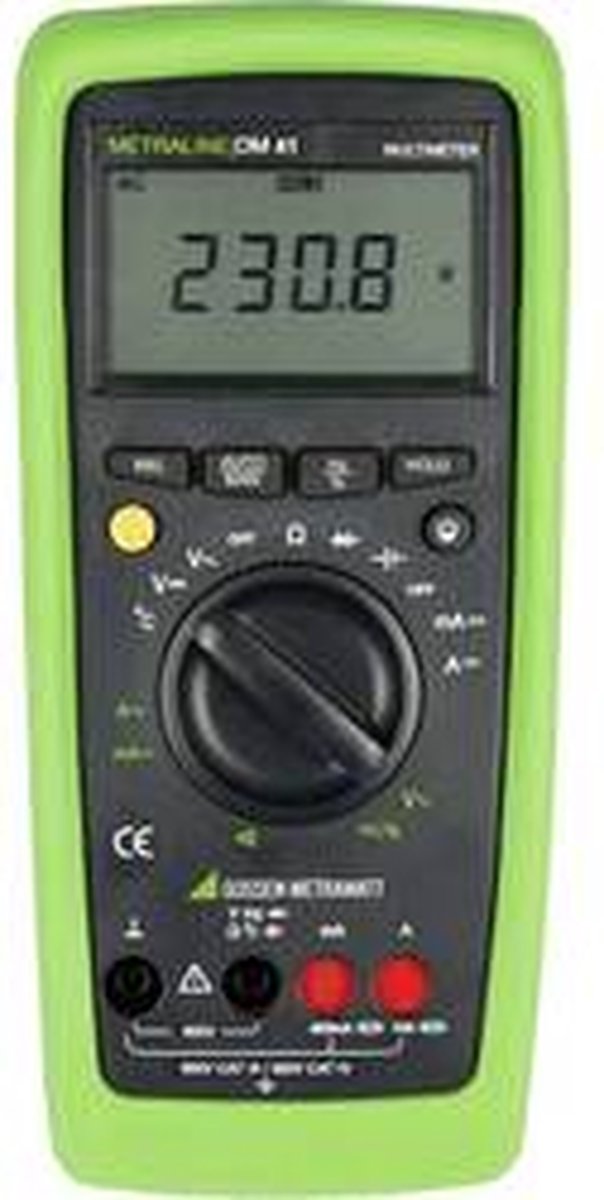 Gossen Metrawatt METRALINE DM 41 Multimeter Digitaal CAT III 600 V, CAT IV 300 V Weergave (counts): 4000