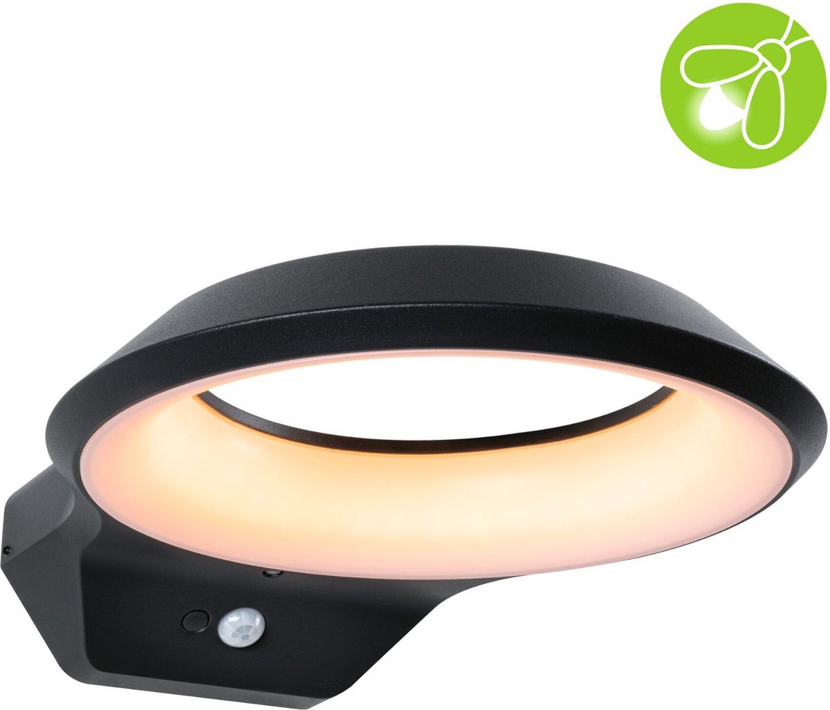 Paulmann Anela 94837 LED-wandlamp 12 W LED Antraciet