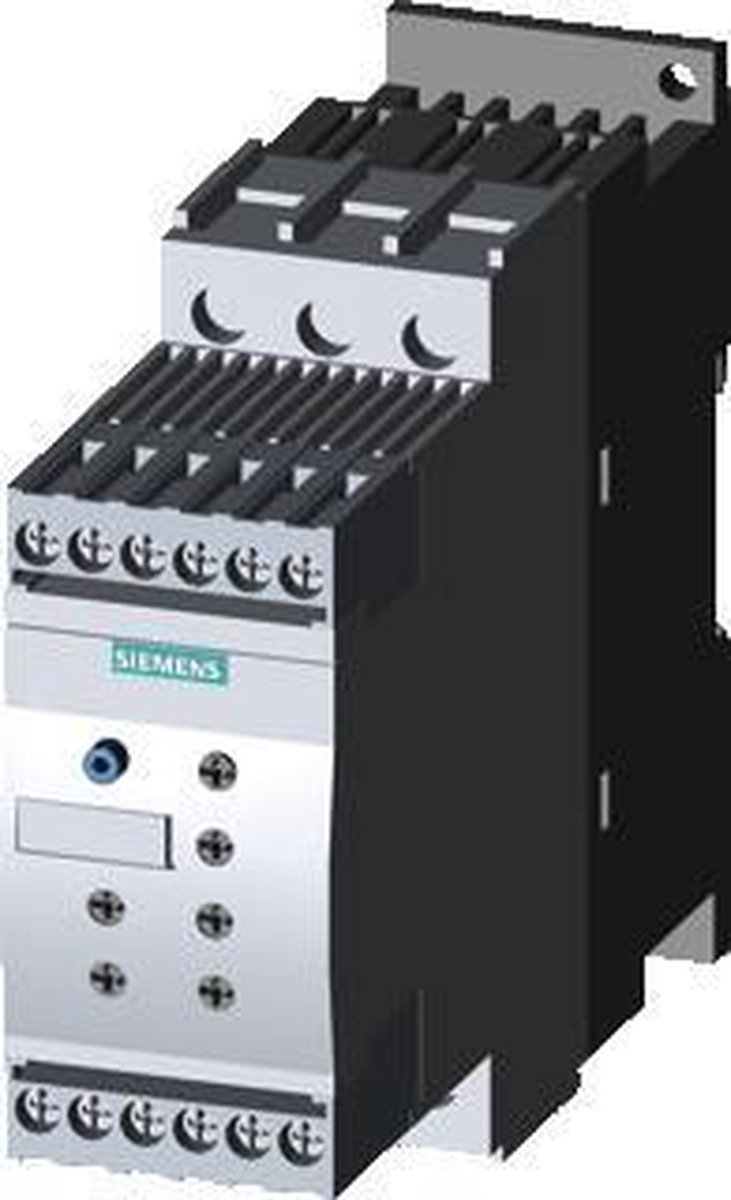 Siemens 3RW4028-1BB04 3RW40281BB04 Softstarter Motorvermogen bij 400 V 18.5 kW 480 V Nominale stroom 38 A