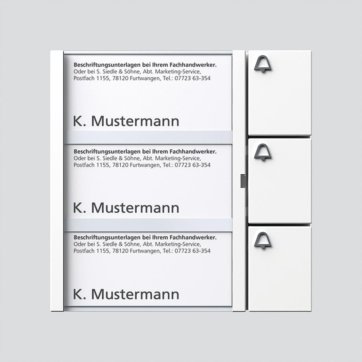 Siedle 200035521-00 Functiemodule voor Accessoires voor deurintercom Wit