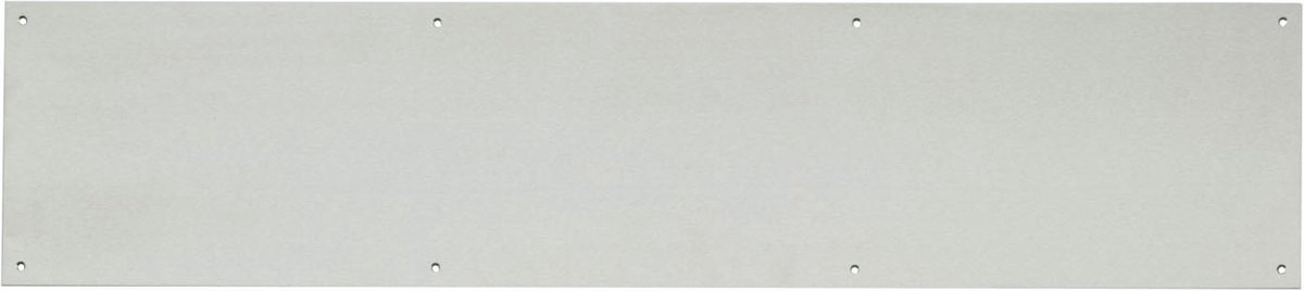 Intersteel Deurplaat 200 x 900 mm rvs geborsteld