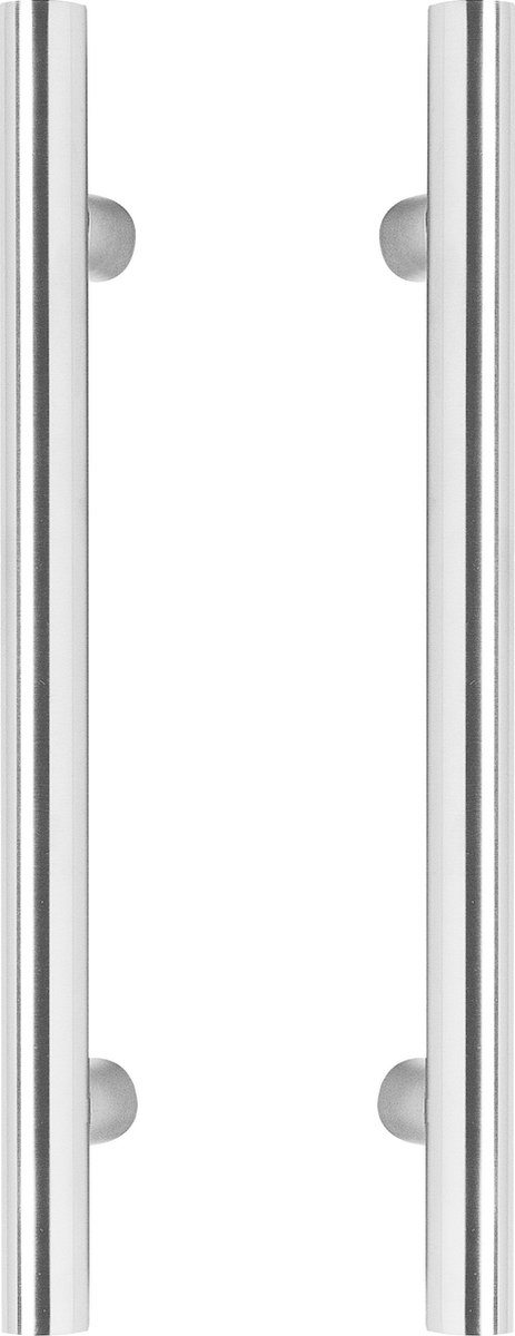 Intersteel Deurgrepen per paar T-vorm 1000x80x30 HoH 800 rvs