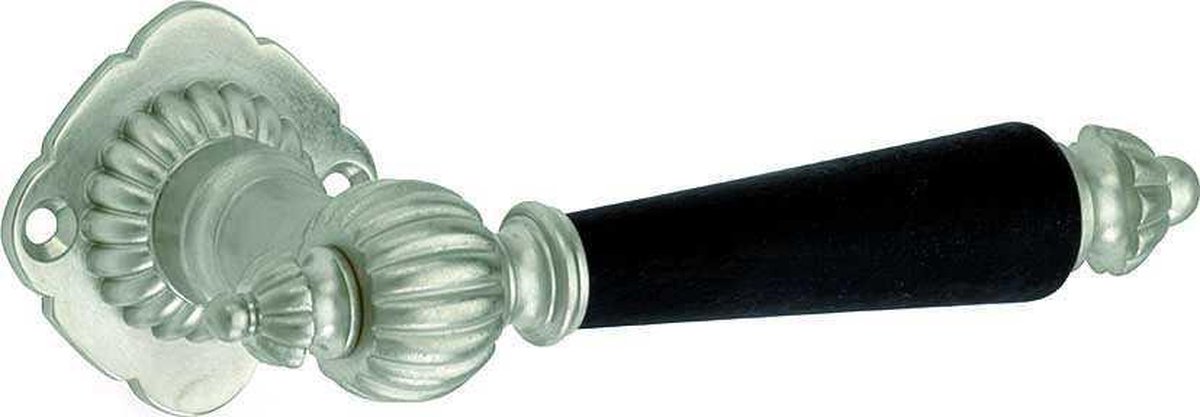 Artitec Deurkruk op rozet Nouveau antiek nikkel ebben