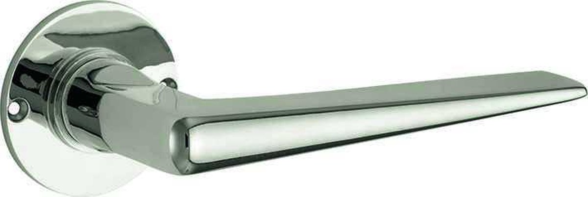 Artitec Deurkruk op rozet Wig/Chemin de Fer glans nikkel