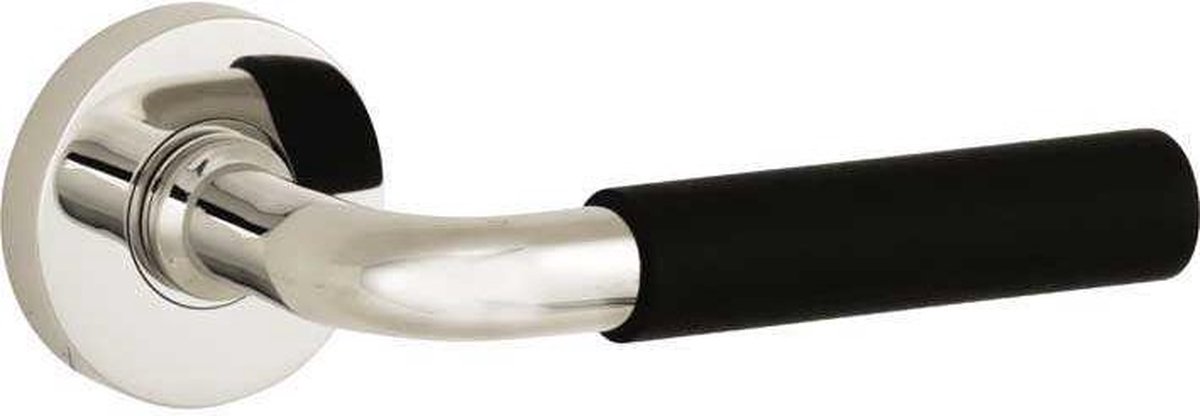 Artitec Deurkruk op rozet Frankfurt ebben/Vivo glans nikkel