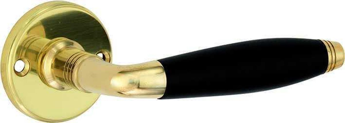 Artitec Mi Satori Deurkruk op rozet Bonton ebben facet messing ongelakt