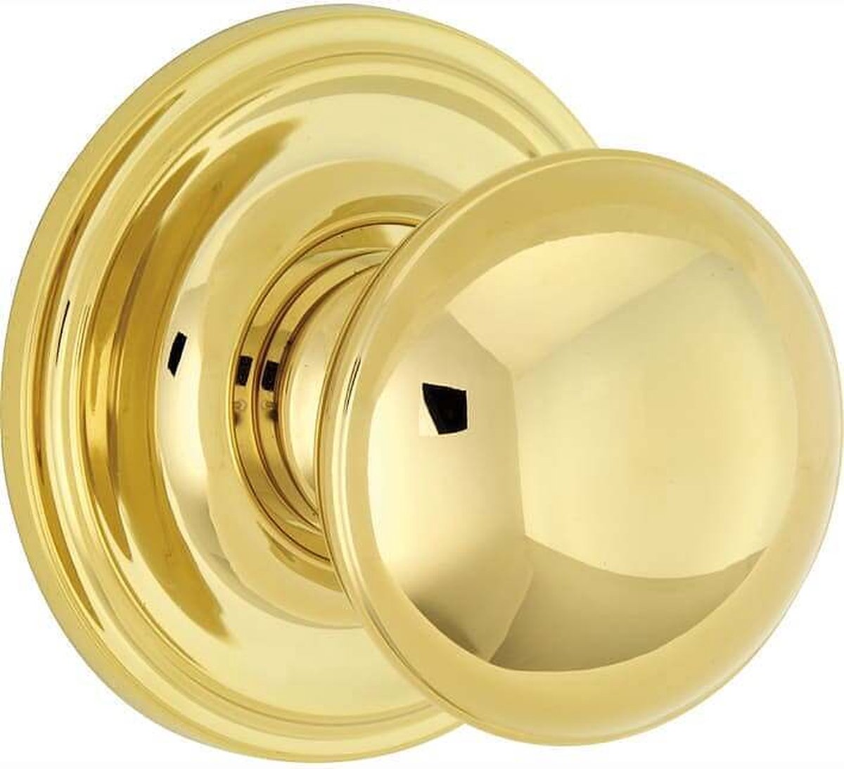 Artitec Mi Satori Voordeurknop Paddenstoel 70mm messing ongelakt