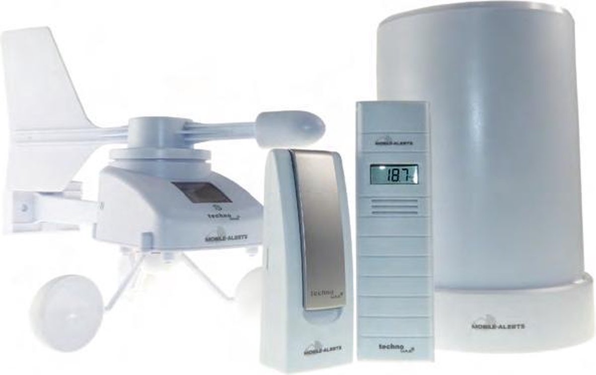 Techno Line MA 10050 Mobile Alerts MA 10050 Draadloos weerstation Verwachting voor 12 tot 24 uur Aantal sensoren max.: 50