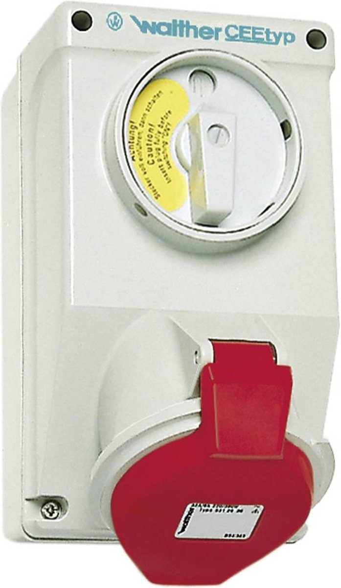 Walther Werke AT130 AT130 CEE-wandcontactdoos 32 A 5-polig 400 V 1 stuk(s)
