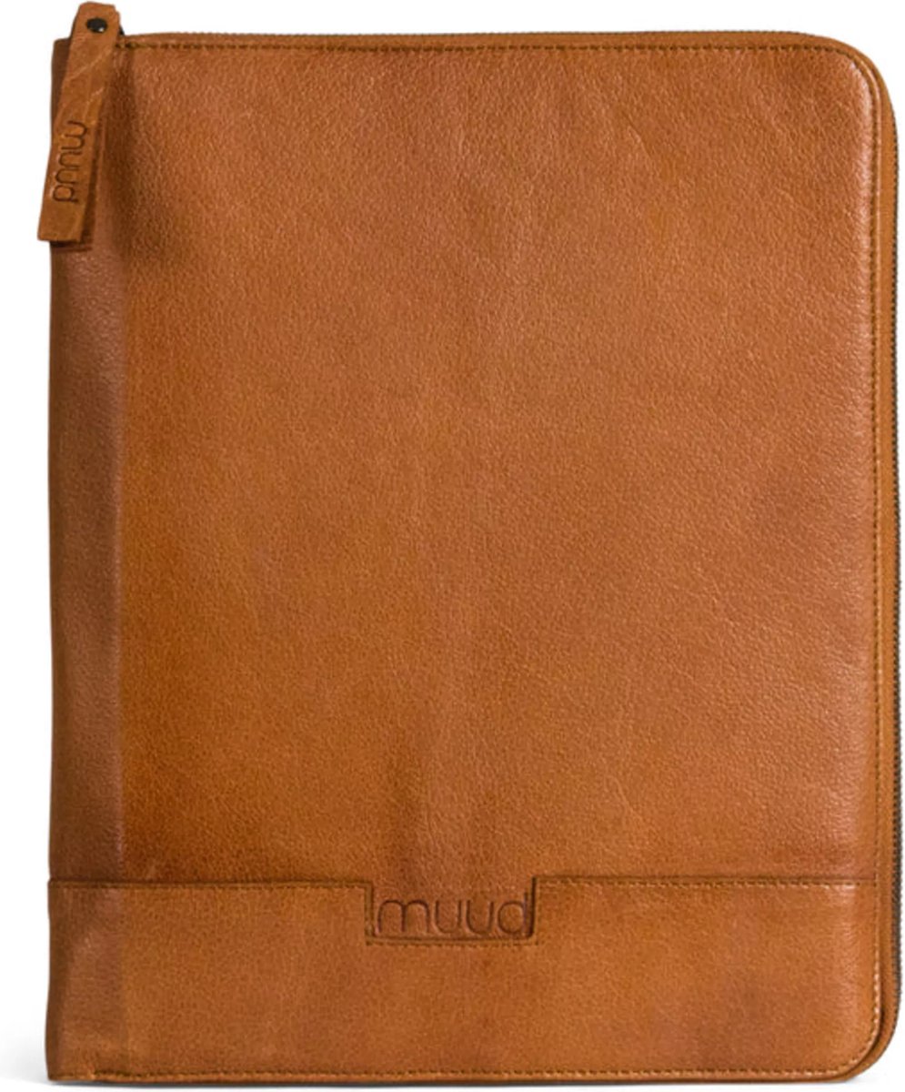 MUUD Göteborg Whisky - Handgemaakt leren etuit voor breinaalden 32x26cm