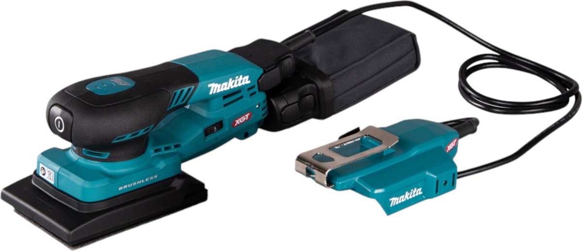 Makita BO005CGZ XGT 40 V Max 80x133 mm Vlakschuurmachine | zonder accu's en lader - BO005CGZ