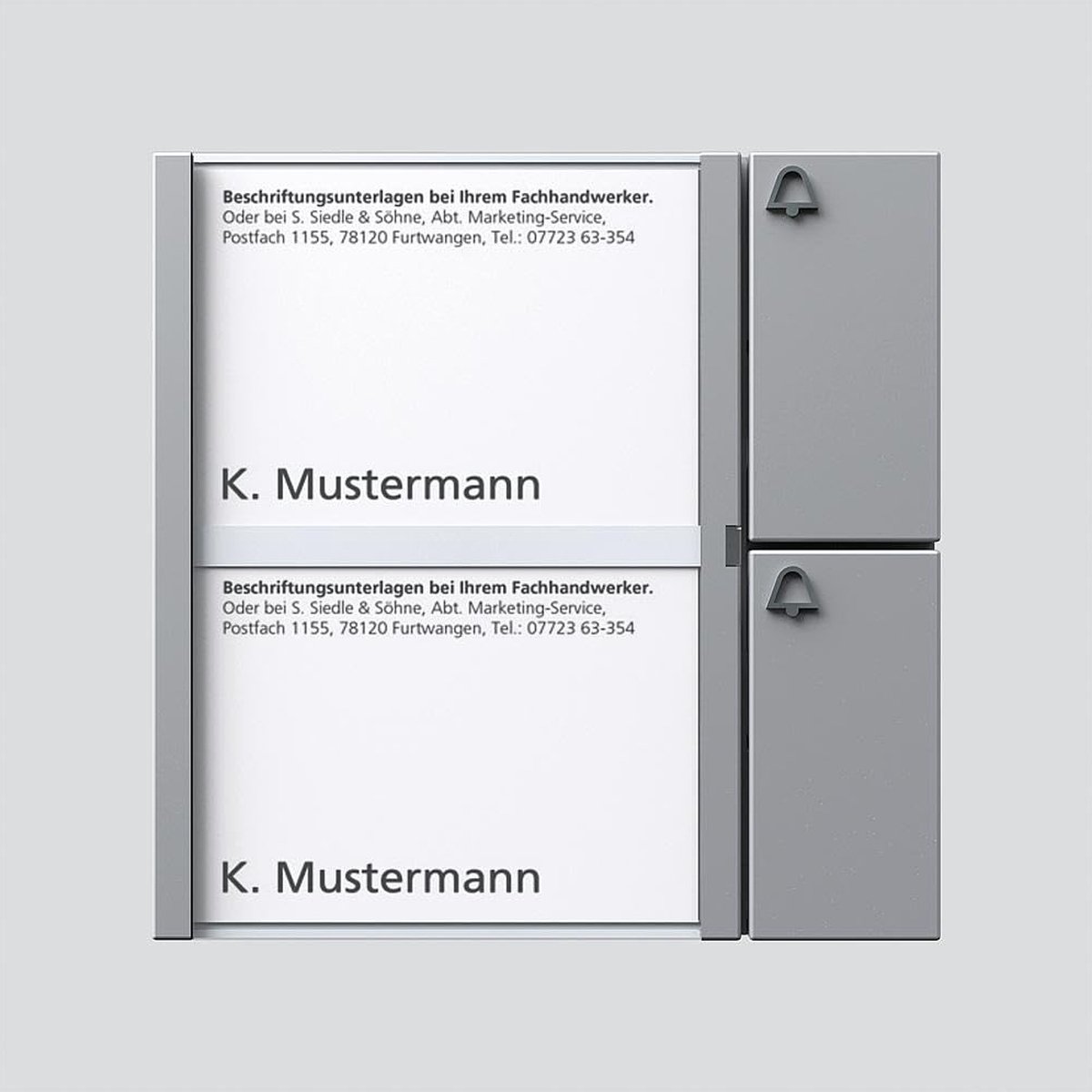 Siedle 200035735-00 Functiemodule voor Accessoires voor deurintercom Zilver