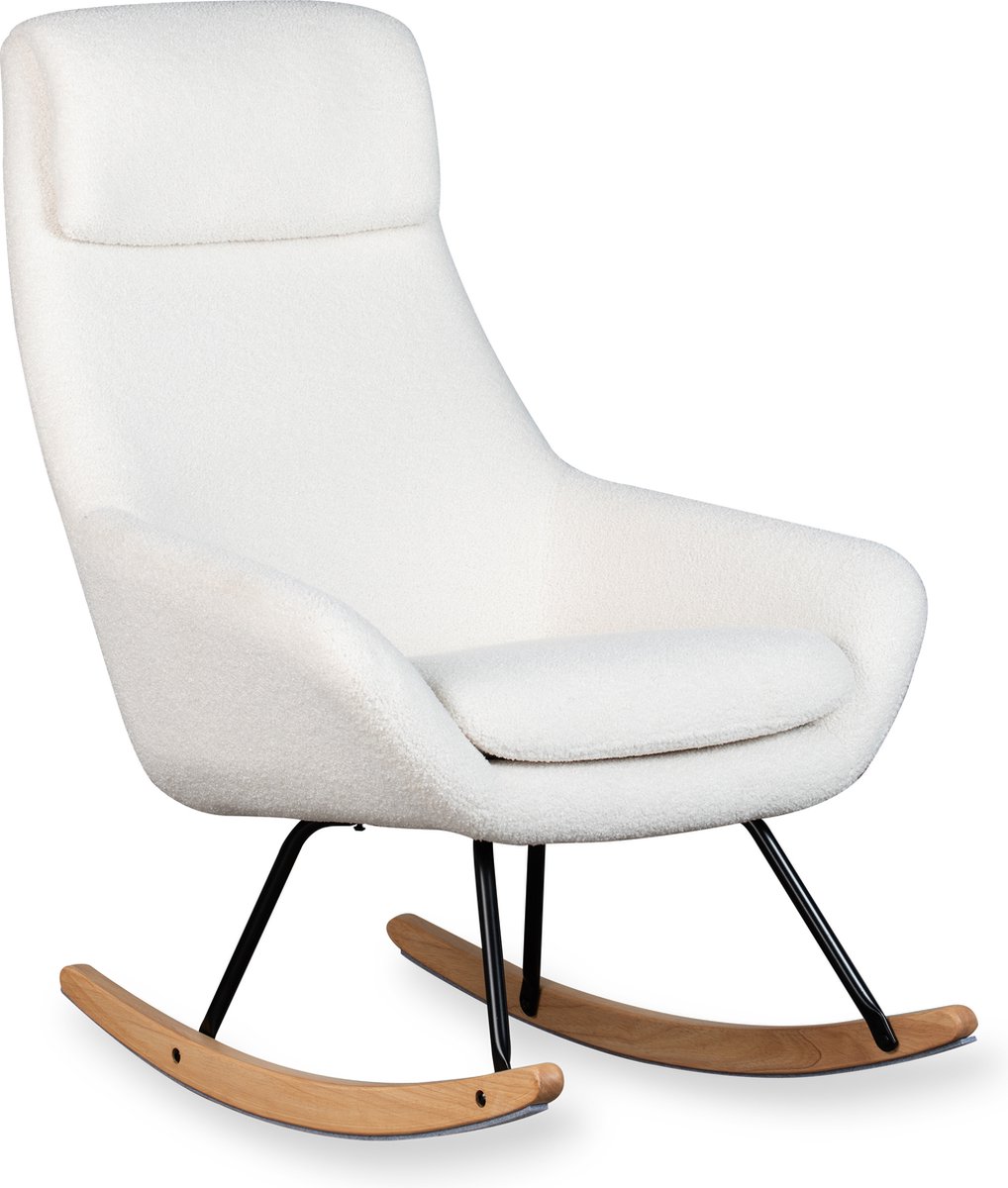 Schommelstoel Quax Rocking Chair Nordic Sheep Cream