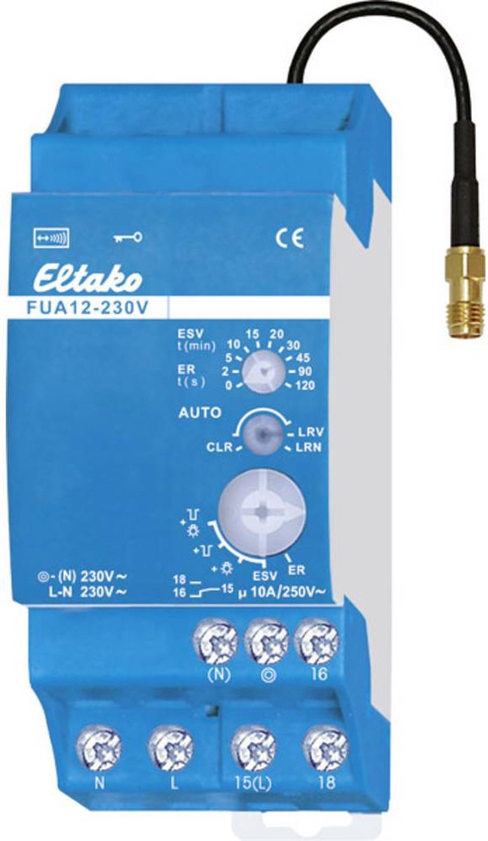 Eltako FUA12-230V Actor Draadloos DIN-rails Schakelvermogen (max.) 2000 W