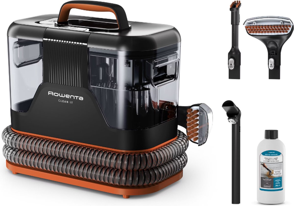 Rowenta Clean It In5011f0 Vloerreiniger Zwart