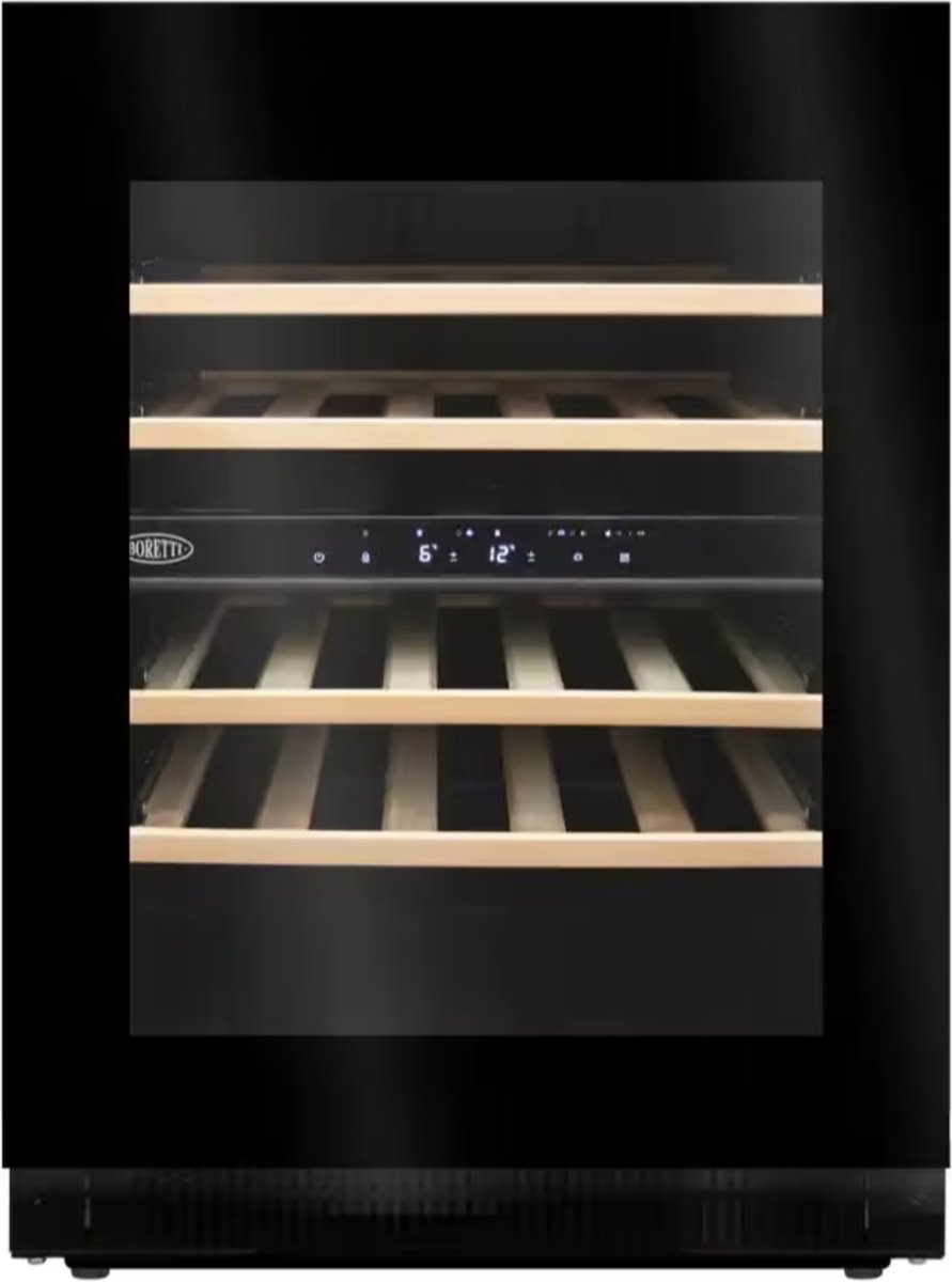 Boretti MLWC82ZGZW Wijnklimaatkast Onderbouw - 82 cm - Voor Greeploze Keukens