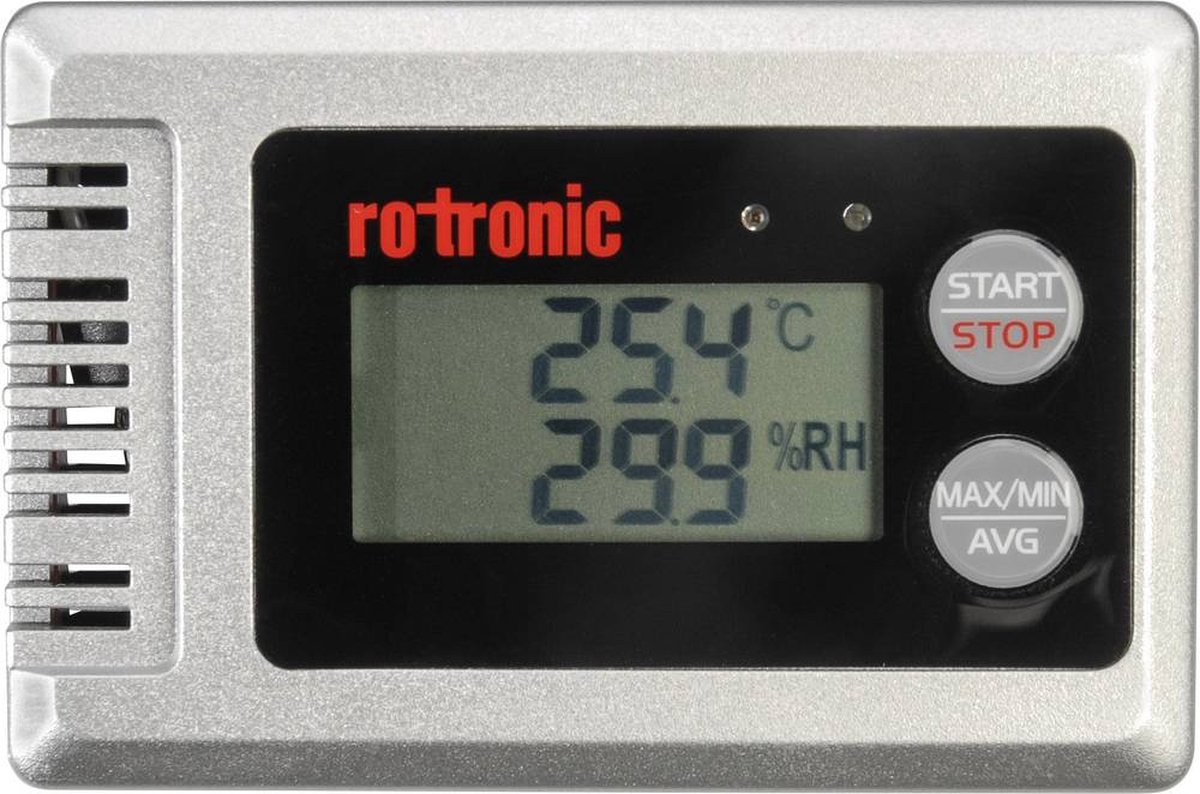 rotronic HL-1D-SET HL-1D-SET Temperatuur datalogger, Vocht datalogger Te meten grootheid Temperatuur, Luchtvochtigheid