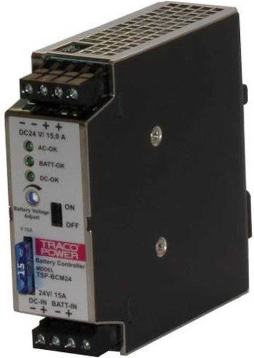 TracoPower TSP-BCM24 DIN-rail netvoeding DC/DC 15000 mA 360 W Aantal uitgangen: 1 x Inhoud: 1 stuk(s)