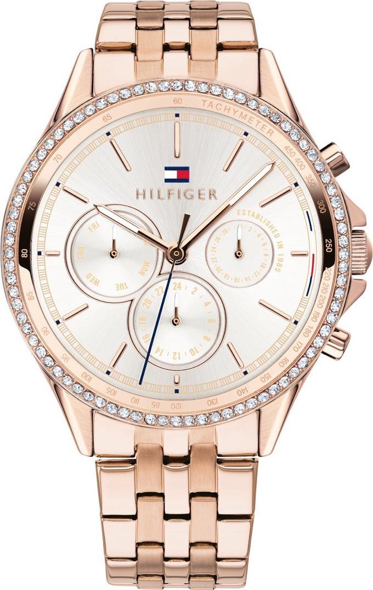 Tommy Hilfiger 1781978 - Horloge - Steel - Rose - 38 Mm